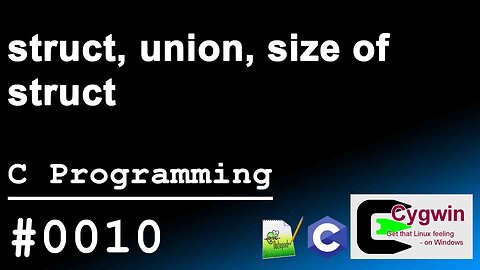 C programing｜0010｜struct, union, size of struct