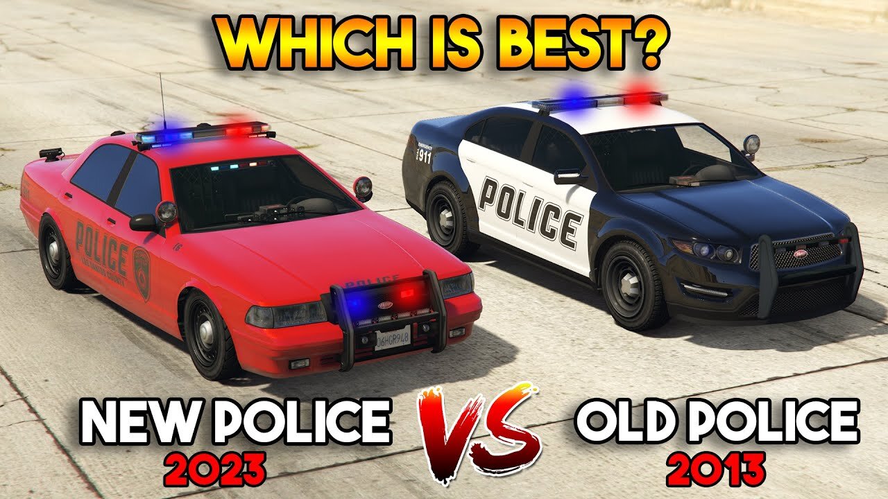 GTA 5 ONLINE : NEW POLICE CAR VS OLD POLICE CAR (WHICH IS BEST?)