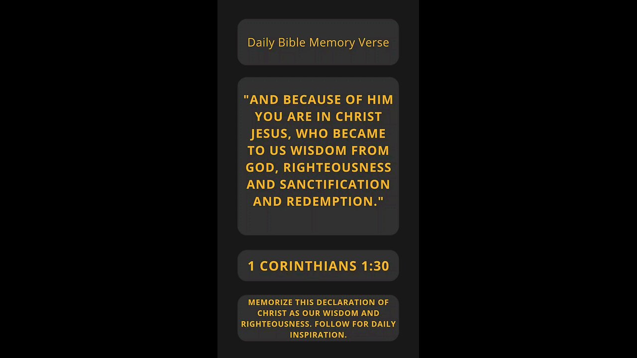 Bible Memory Verse of the Day #christianity #God #Jesus #Bible #Biblestudy #corinthians