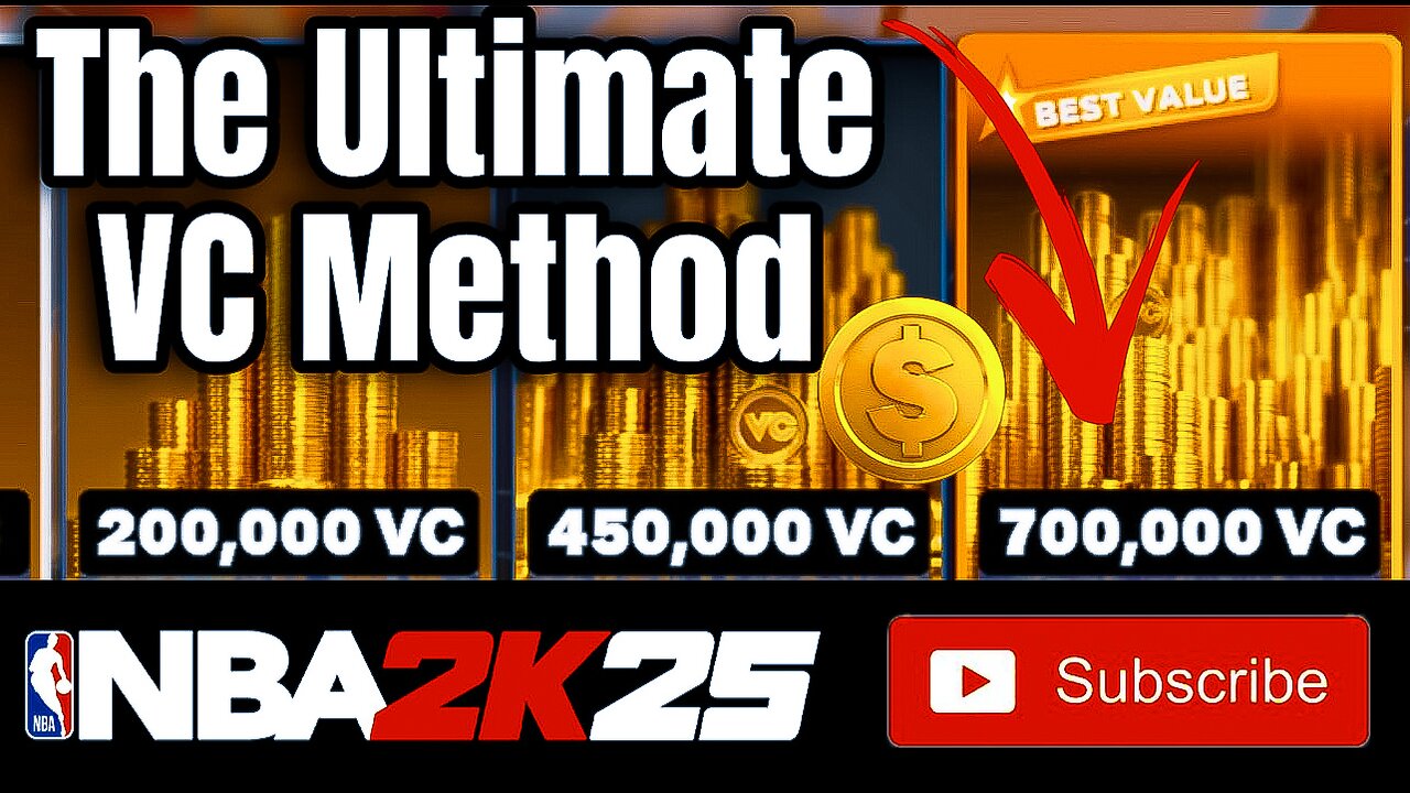 The EASIEST VC METHOD ON NBA 2K25 GET 450k VC IN FEW HOURS (Full Tutorial)