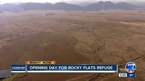 Rocky Flats National Wildlife Refuge opens trails to the public