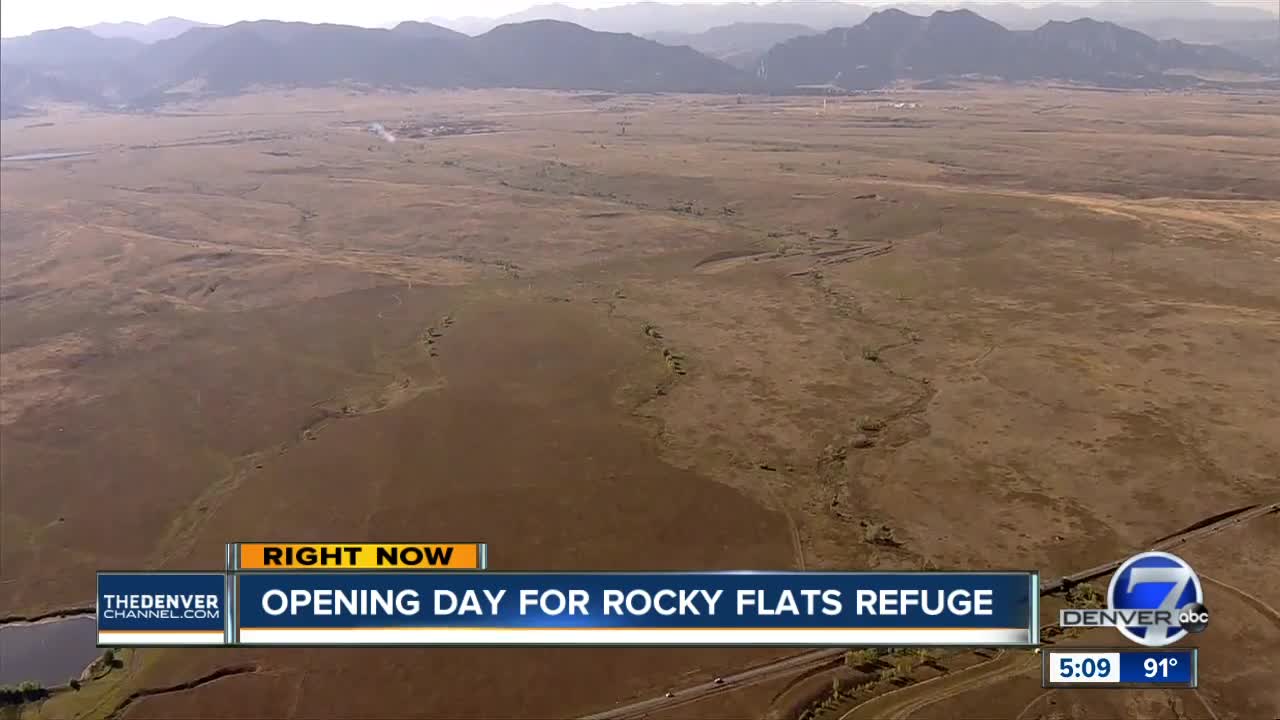 Rocky Flats National Wildlife Refuge opens trails to the public