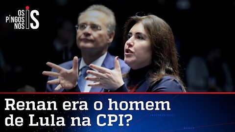 Renan Calheiros defende que MDB largue Simone Tebet para apoiar Lula