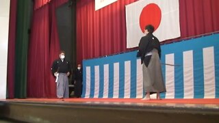 Jigen Ryu at Atsuta Jingu Embutaikai October 15, 2022