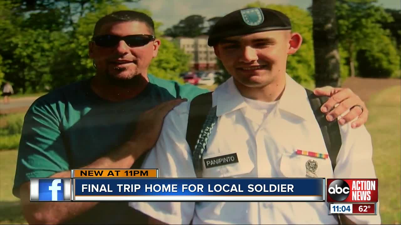 Final trip home for local soldier killed in South Korea