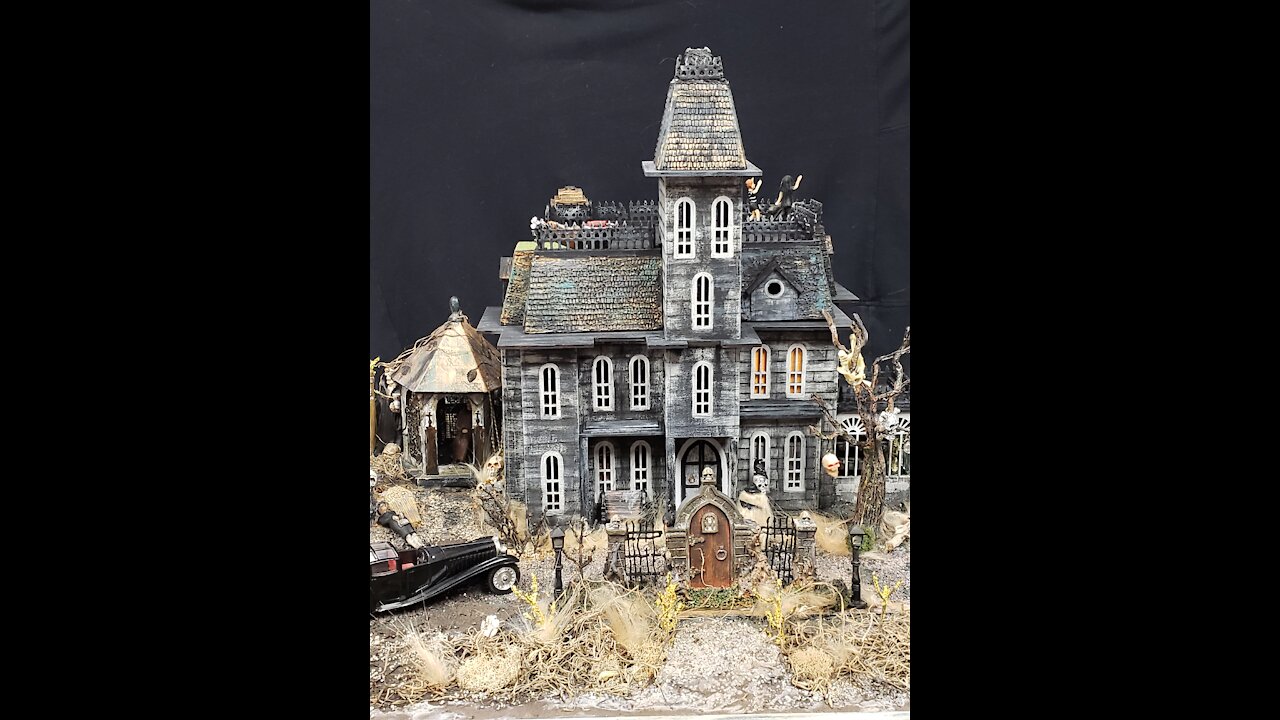 Addams family dollhouse project