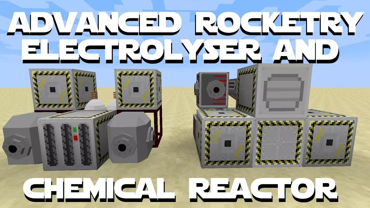 Advanced Rocketry Tutorial Part 5 - Electrolyser and Chemical Reactor. Making Rocket Fuel