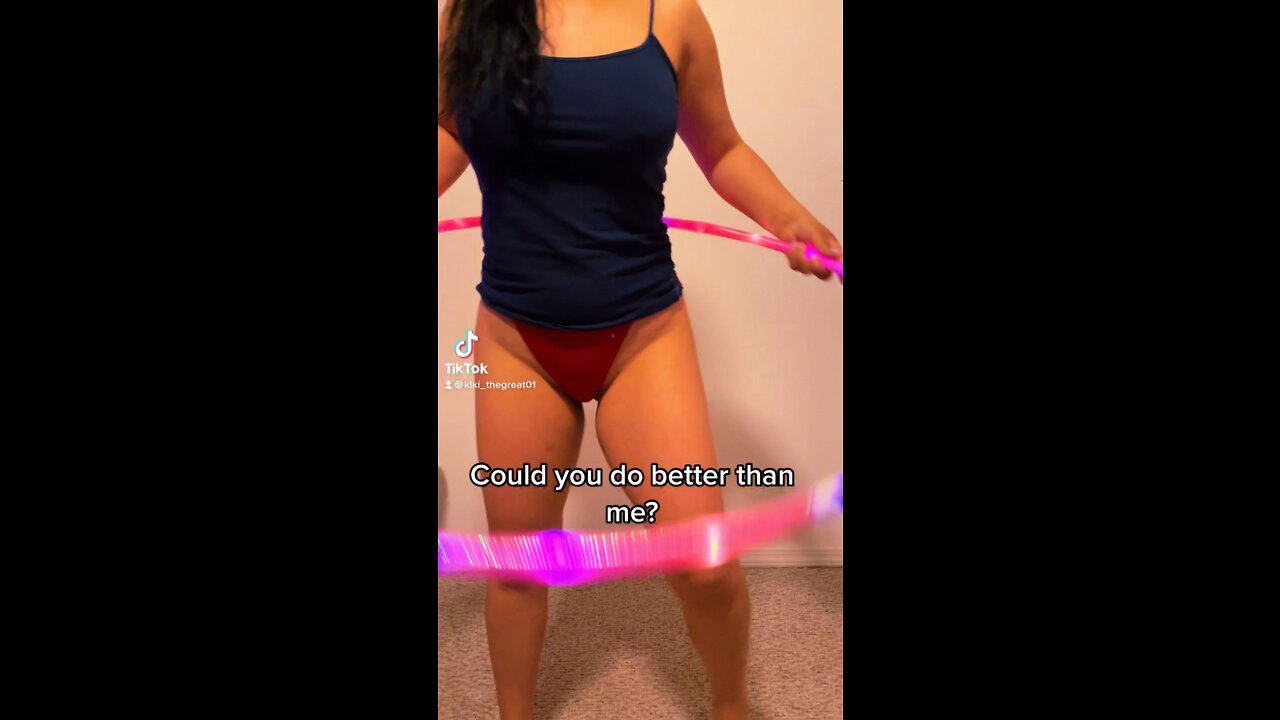 Hula hoop dance