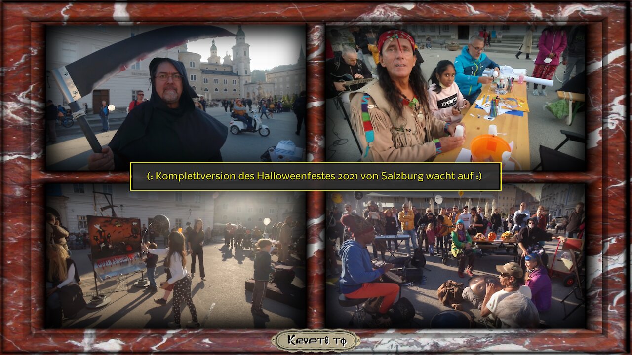 Komplettversion des Halloweenfestes 2021 von Salzburg wacht auf