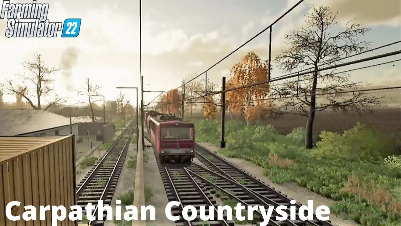 Chugging Crops: Canola Delivery by Train | Carpathian Countryside 6 | FS22