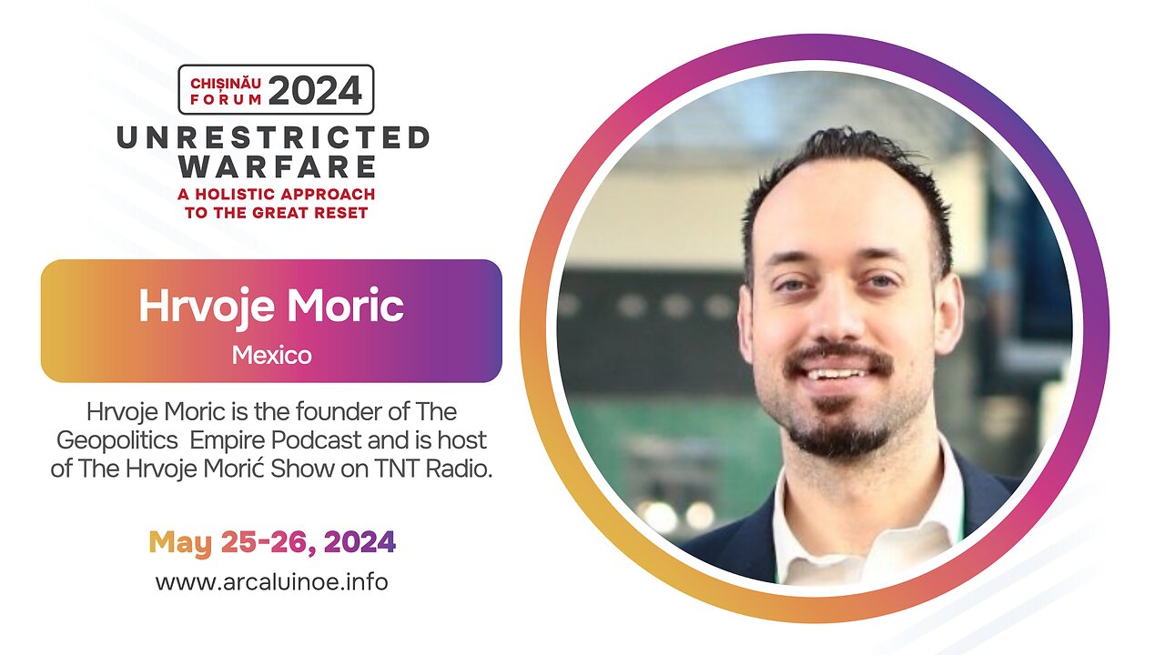 The full spectrum domination as a strategy of satanic elites by Hrvoje Morić | Chișinău Forum 2024