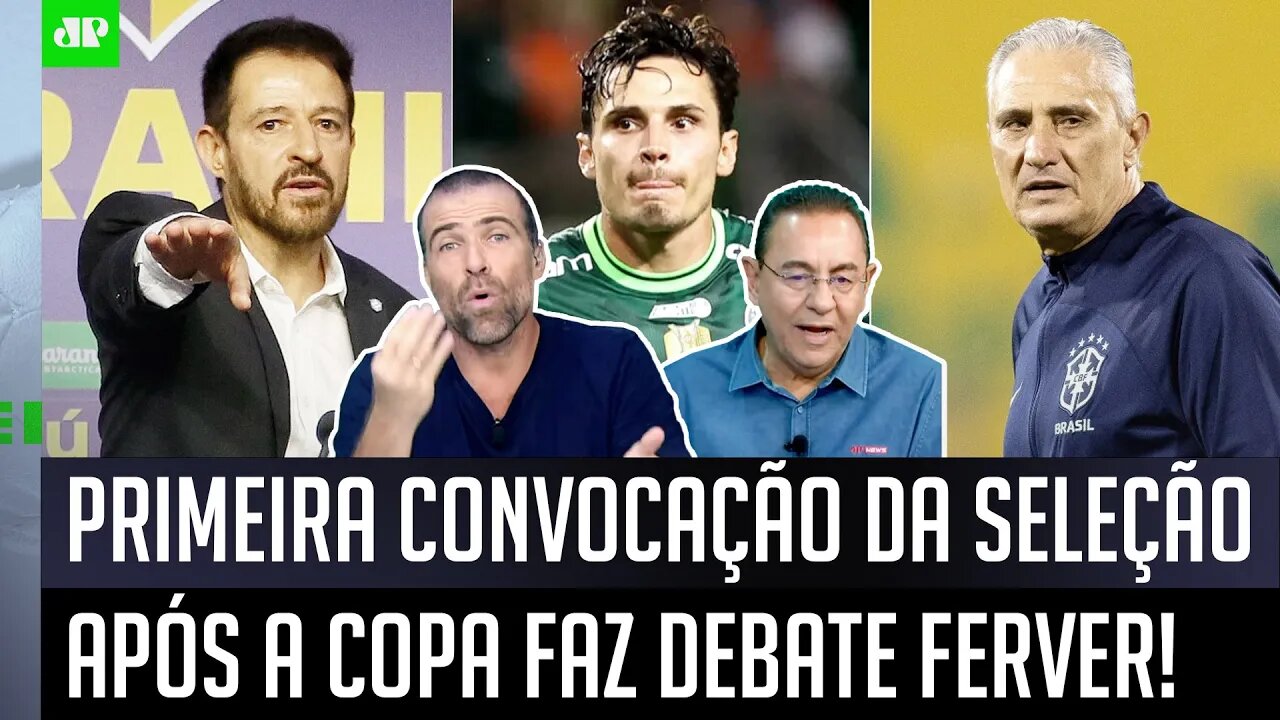 TRETA! "ISSO foi UMA LIÇÃO pro Senhor Tite! Essa CONVOCAÇÃO da Seleção..." DEBATE PEGA FOGO!