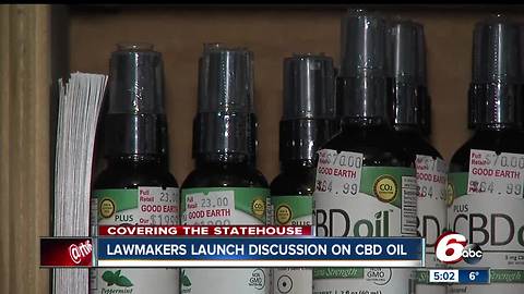 Indiana lawmakers launch discussion on CBD oil