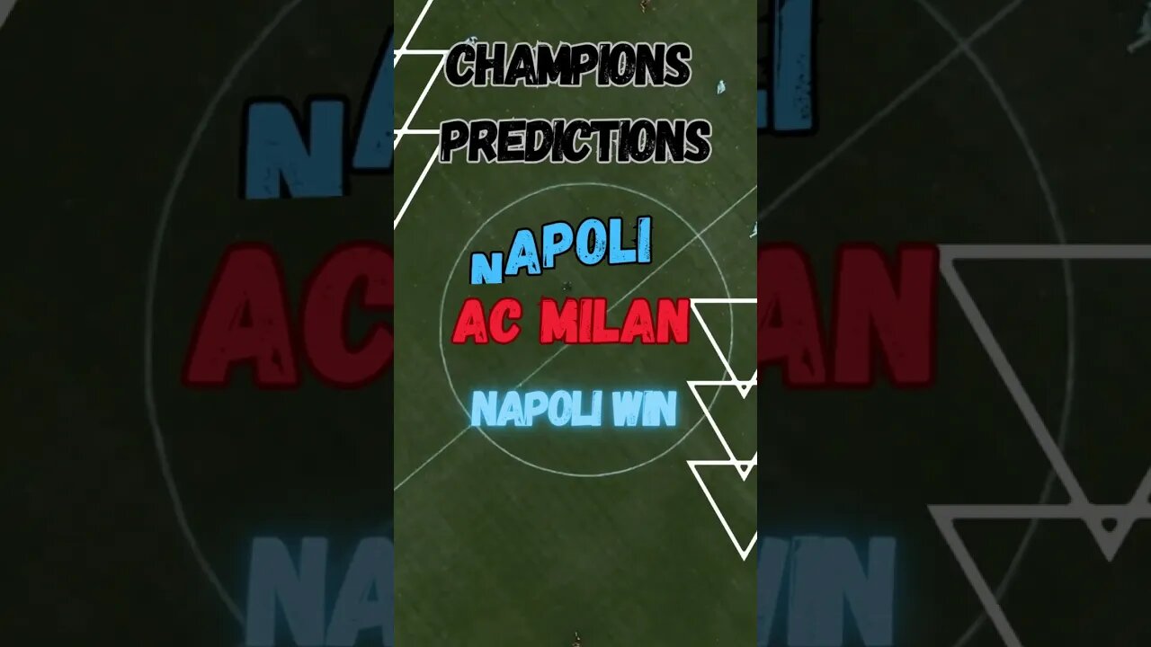 Champions League Play off Predictions Chelsea Vs Real Madrid Napoli Vs Milan Bayern vs City #shorts