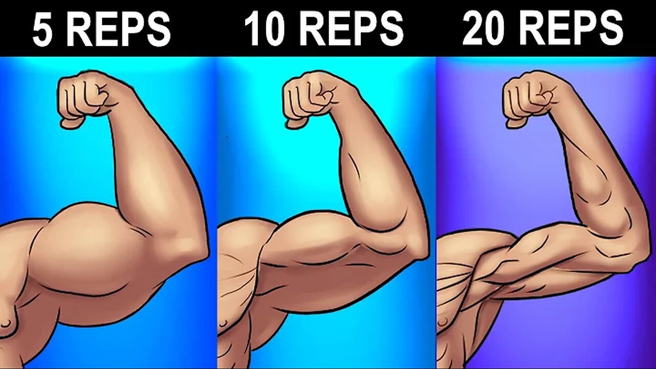 Best rep range to build muscle faster