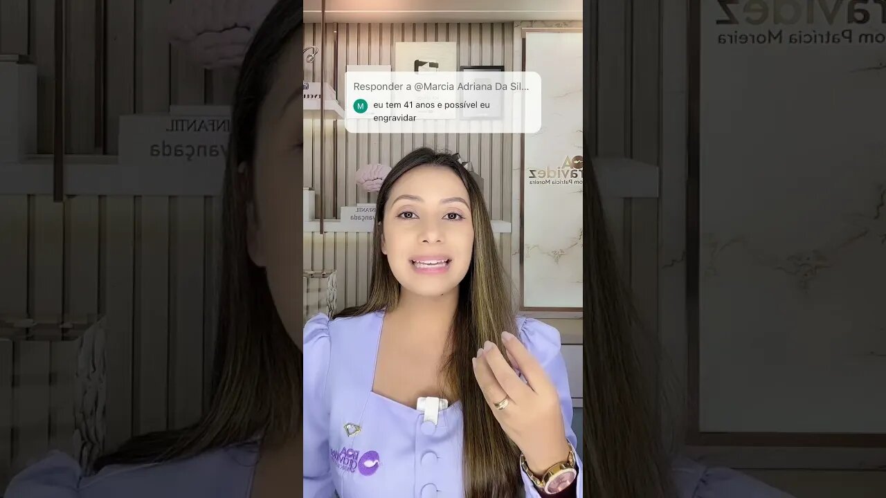 Tenho 41 anos é possível engravidar?