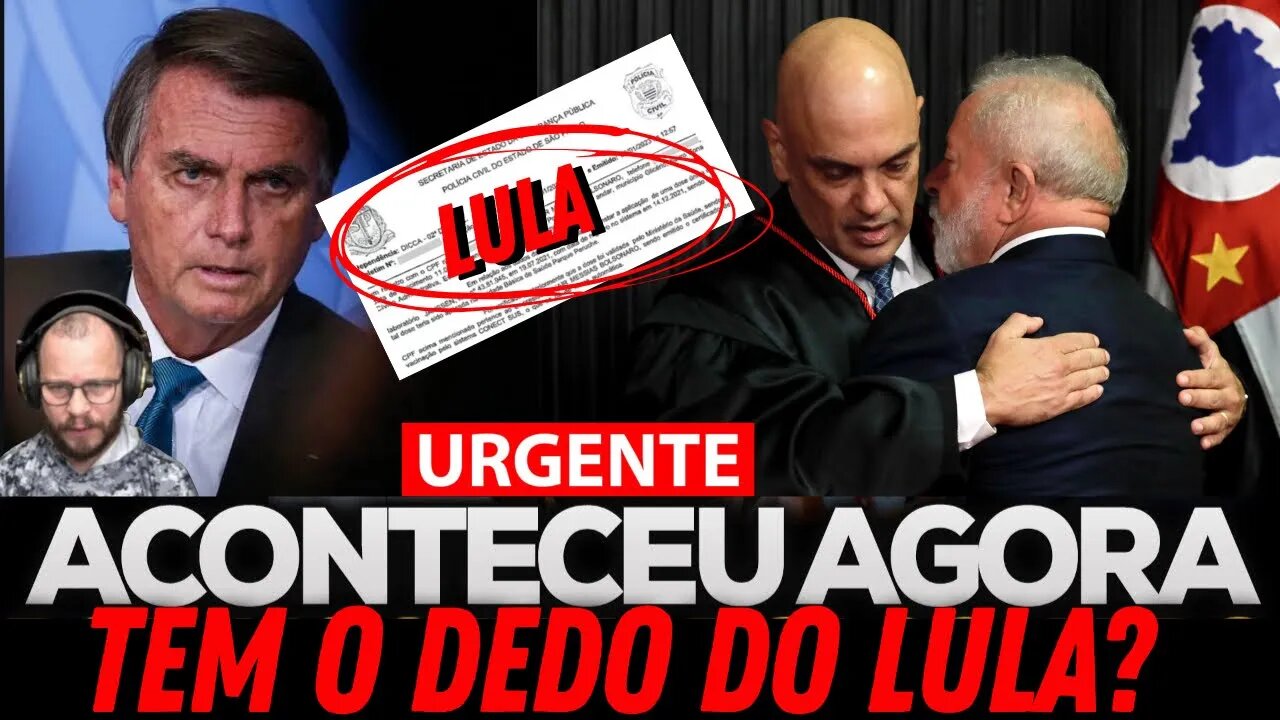 Registro falso de vacinação de Bolsonaro usa email com nome de Lula