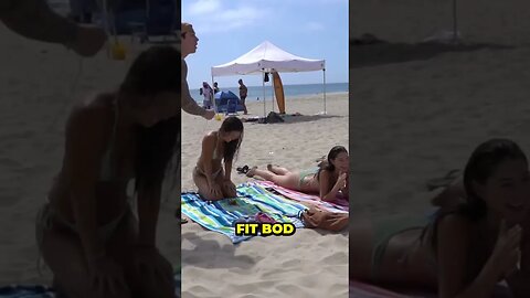 Fit bod vs dad bod #interview #shorts #beachgirls