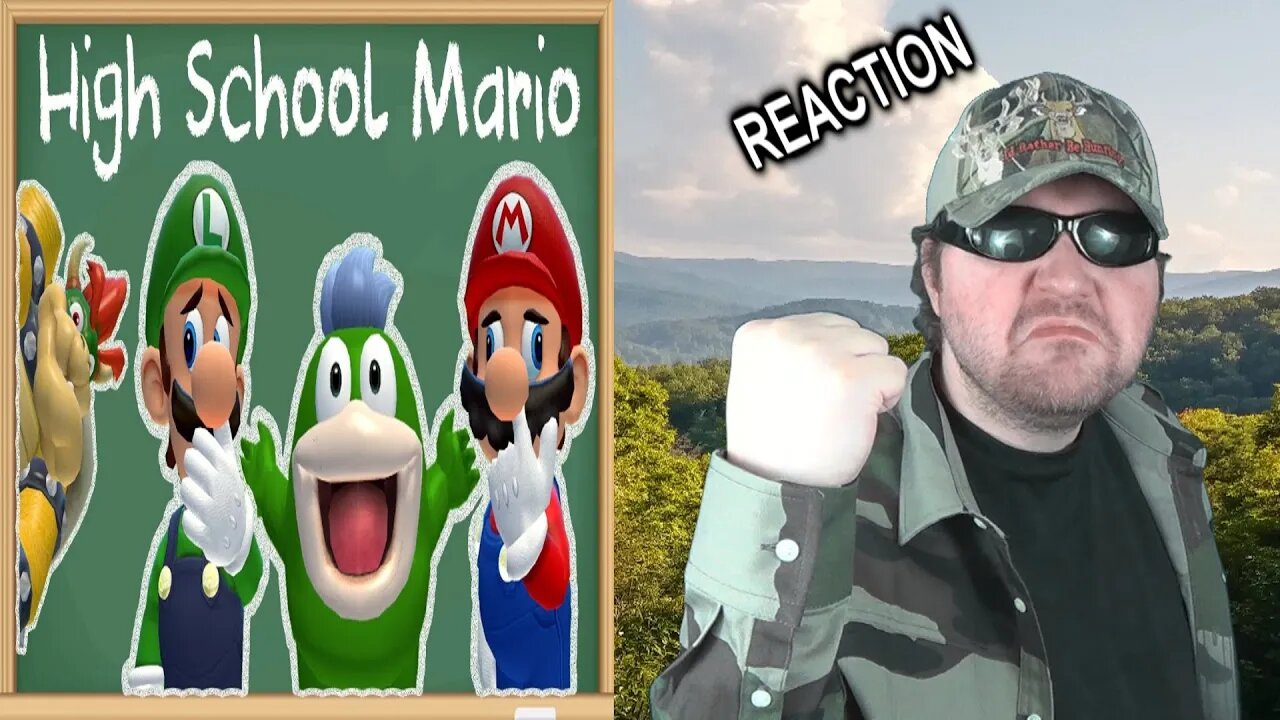 SMG4: High School Mario REACTION!!! (BBT)