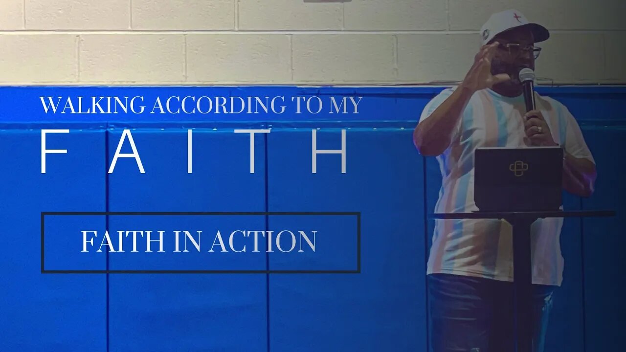 Walking According To My Faith- Faith in Action by Ps. Benny Alvarez