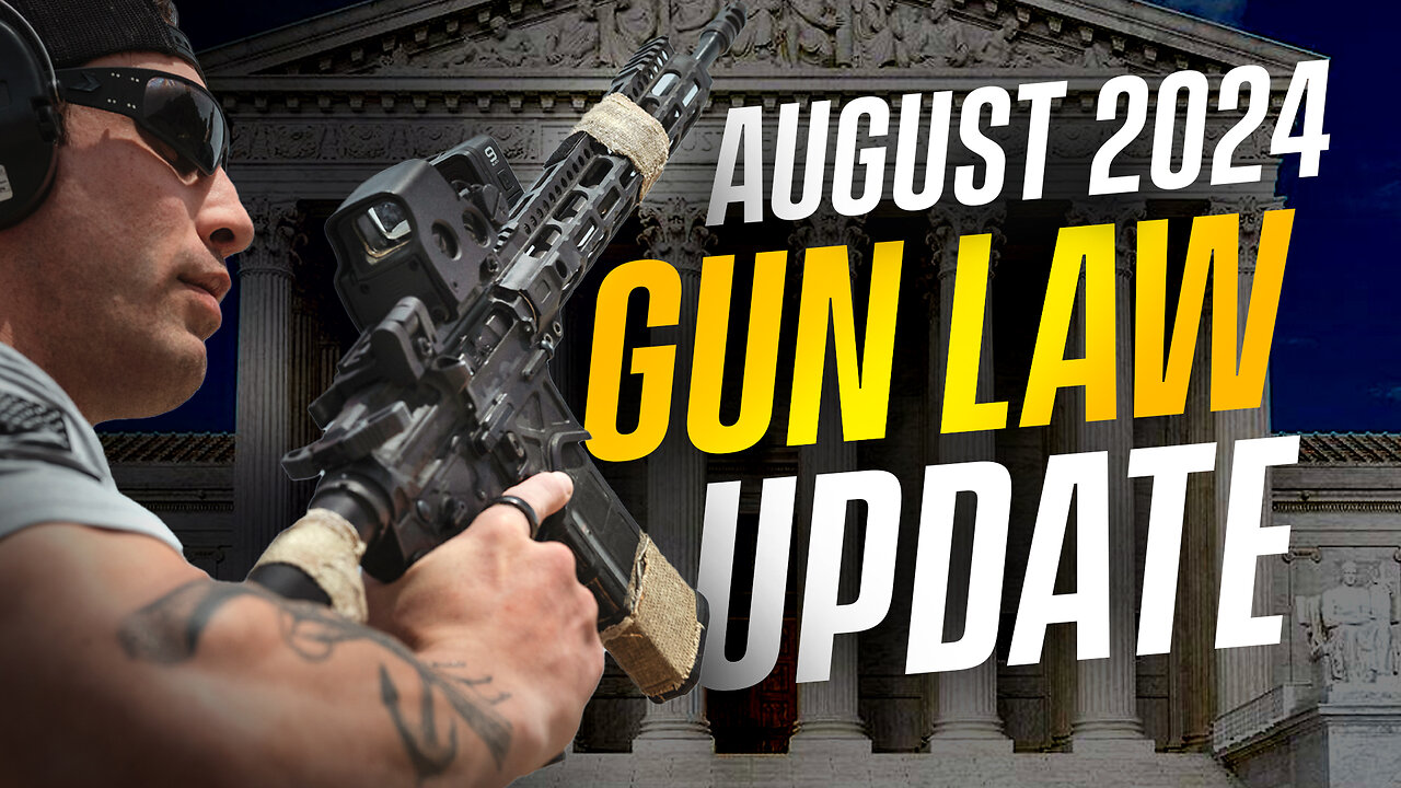 New Gun Laws You Must Know About (August 2024) - ATF Pistol Brace + Supreme Court Rulings