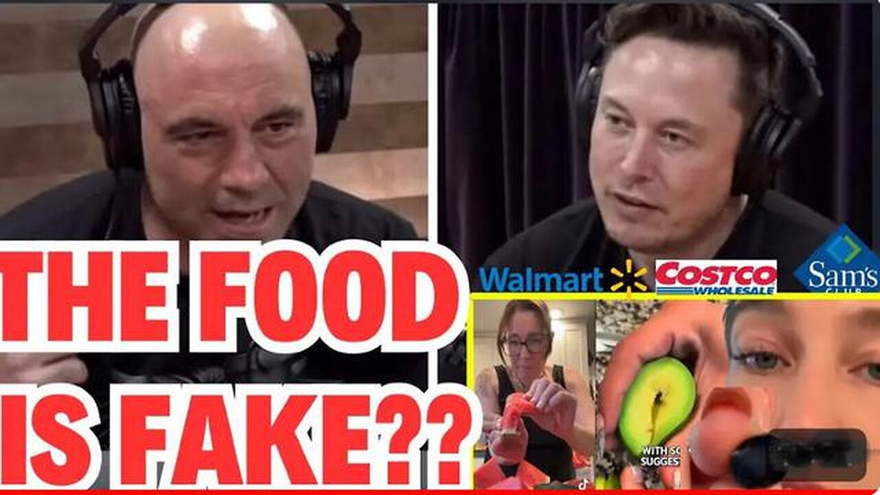 Joe Rogan and Elon Musk - Huge Food Warning ⚠️ PROOF