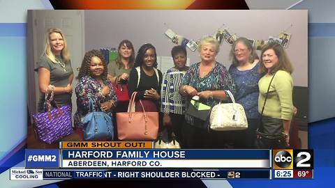 Fabulous way to start the day with a Harford Family House shout out