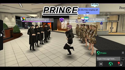 AVAKIN LIFE 4K DANCING IN FRONT OF FANS😍😘😍😘IN GAME PC