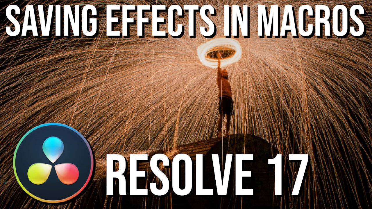 How to Make and Reuse Fusion Macros in DaVinci Resolve 17