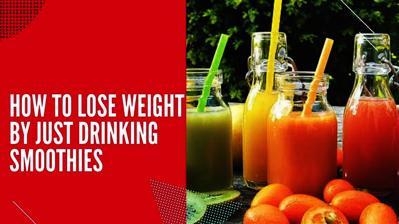 How to lose weight by just drinking smoothies-SIMPLE WAY{MUST WATCH}