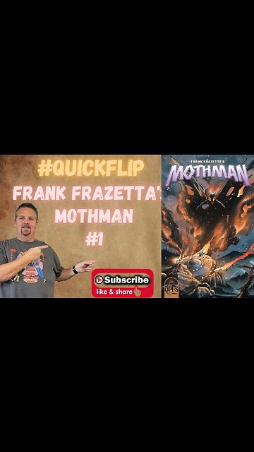 Frank Frazetta's Mothman #1 Opus #QuickFlip Comic Review Tim Hendrick,Andrea Mutti #shorts