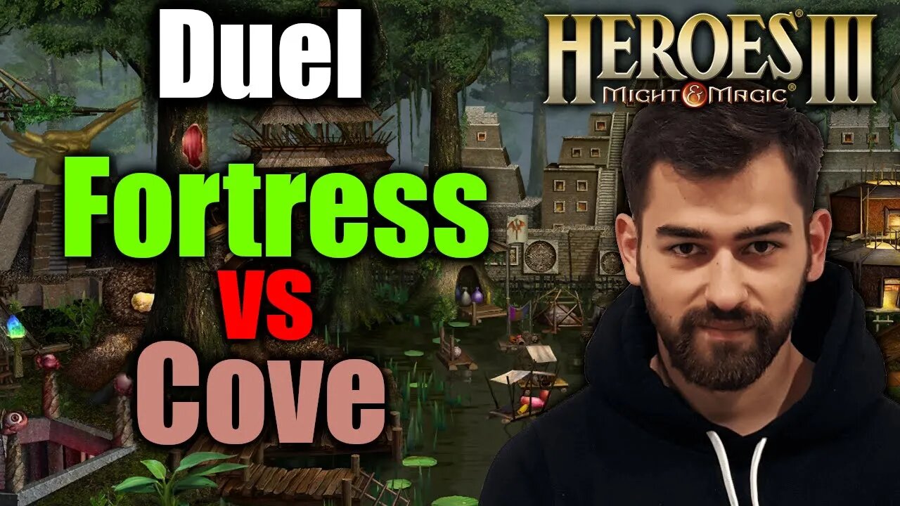 Fortress vs Cove | Gluhammer Heroes HotA 3 Multiplayer PL