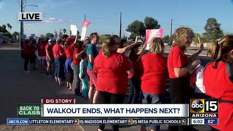 Teacher walkout over: What's next?