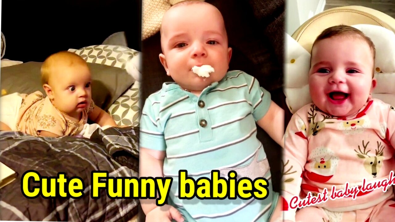 Funny Babies laughing video 2021
