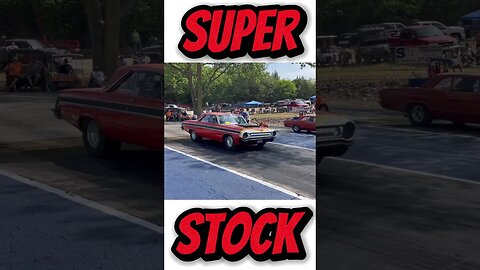 Super Stock Dodge Laying Down Some Rubber! #shorts