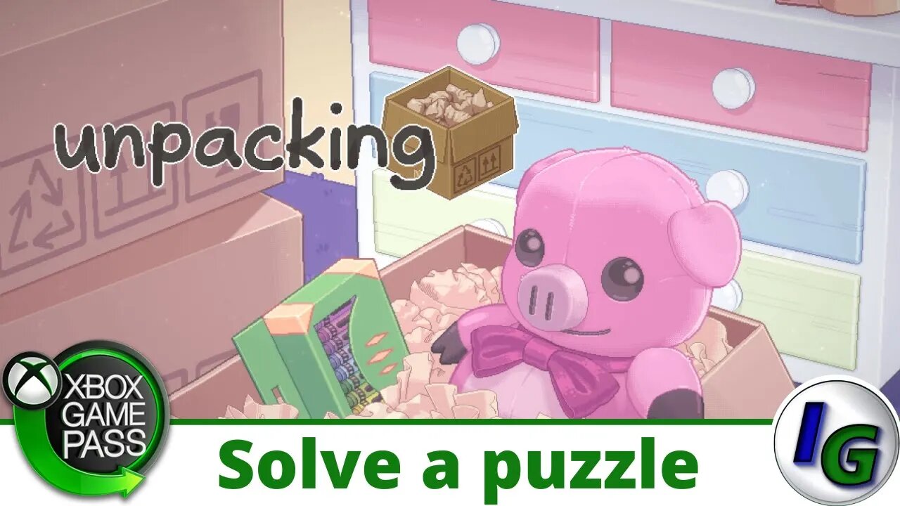 Unpacking Solve a Puzzle Achievement Guide on Xbox