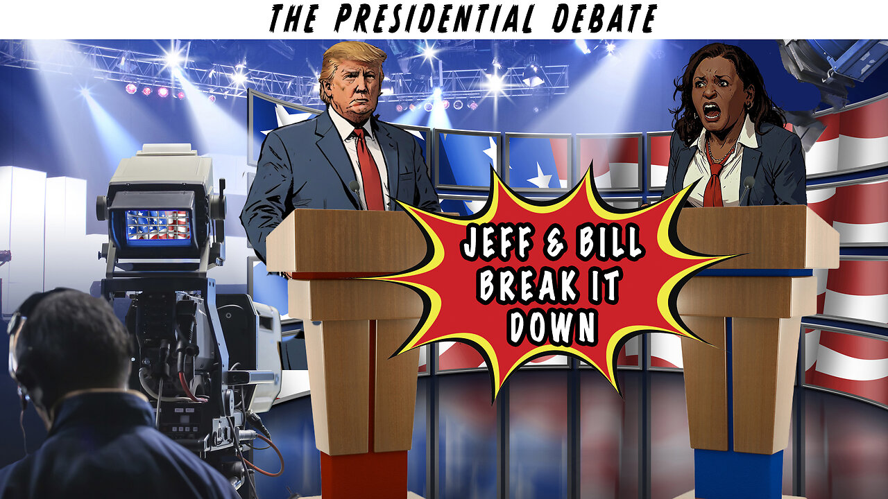 Debate Night Breakdown: What Kamala & Trump Must Do to Win: The Jeff and Bill Show - Sep 10, 2024