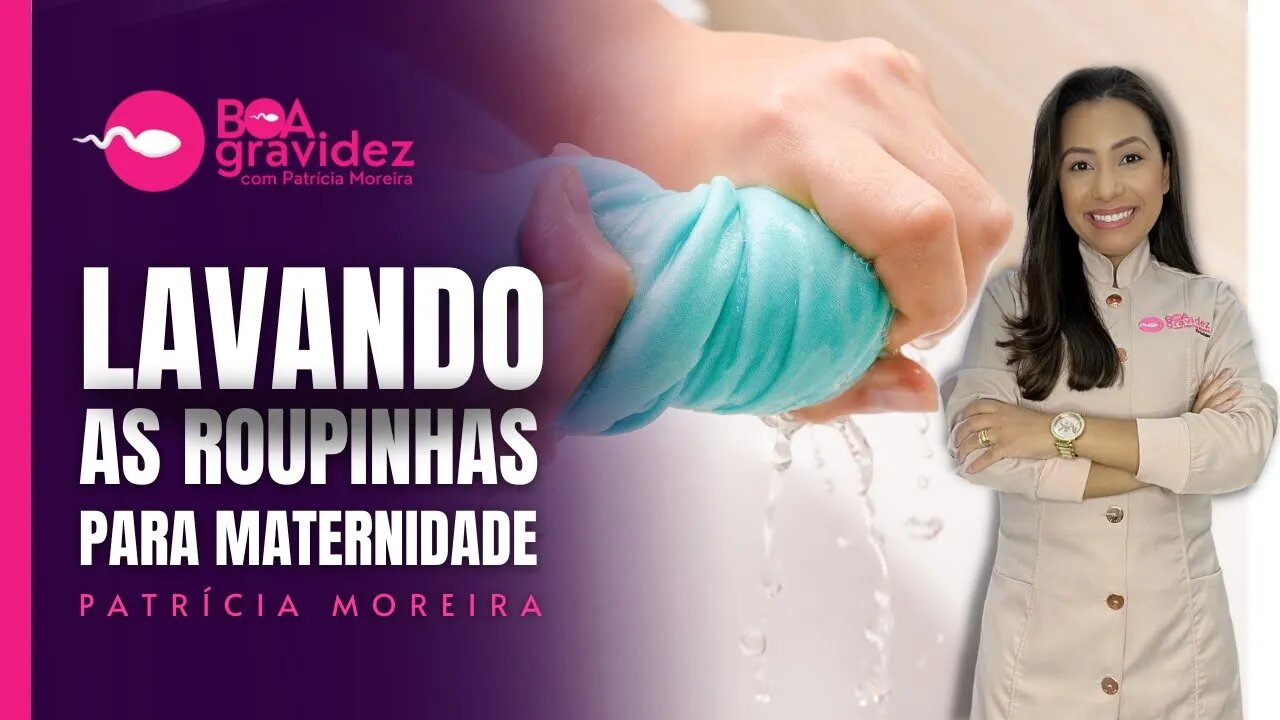 Como lavar as roupas do bebê para arrumar a mala da maternidade?