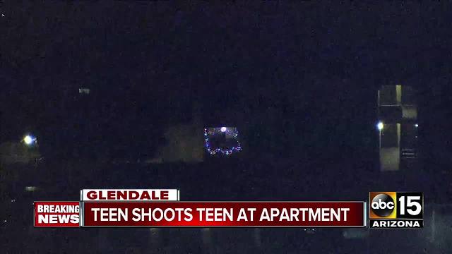 Teen shoots another teen at Glendale apartment