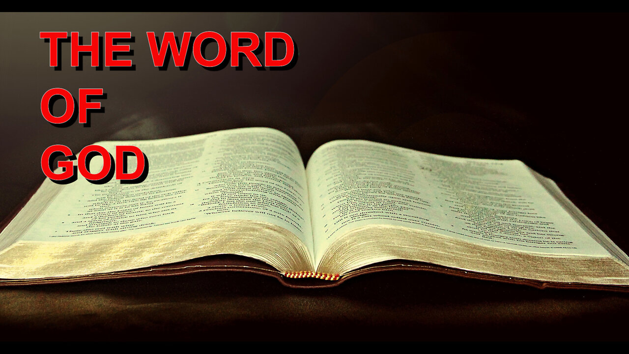 THE WORD OF GOD