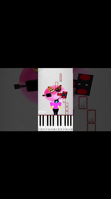 Which Cameragirl head is correct? (@ElectricSquad) - Octave Piano Tutorial