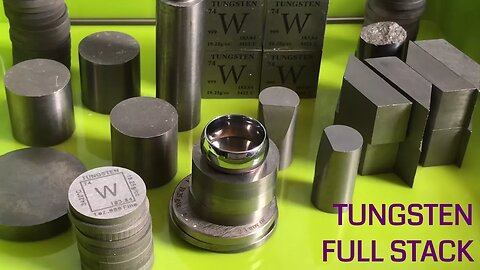 TUNGSTEN Full Stack Video: 180.45 Ounces