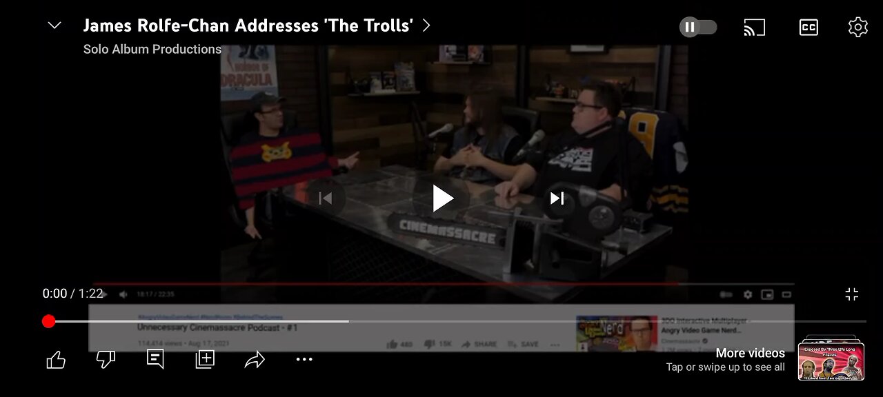 James Chan addresses the trolls 😂😂😂😂👍