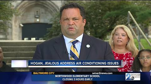 Hogan and Jealous battle it out over school AC issue