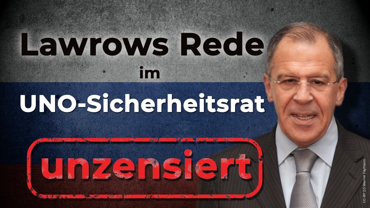 Lawrows UNO-Rede unzensiert