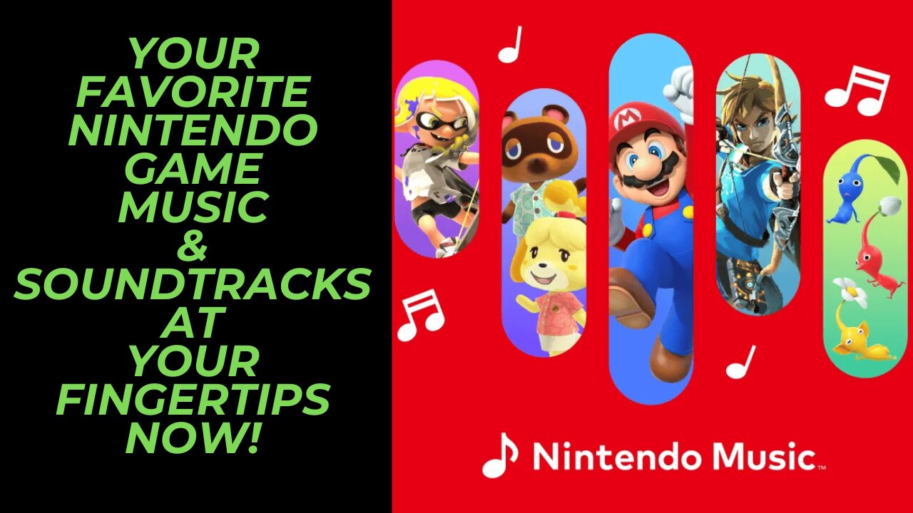 Nintendo has a New Music App! | Stream Your Favorite Game Music & Soundtracks to Your Smart Devices