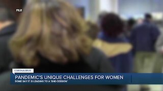 Pandemic's unique challenges for women