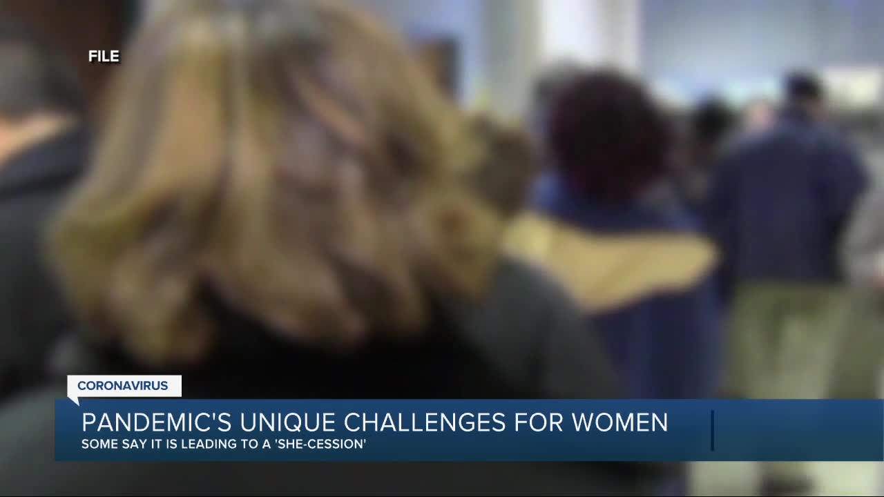 Pandemic's unique challenges for women