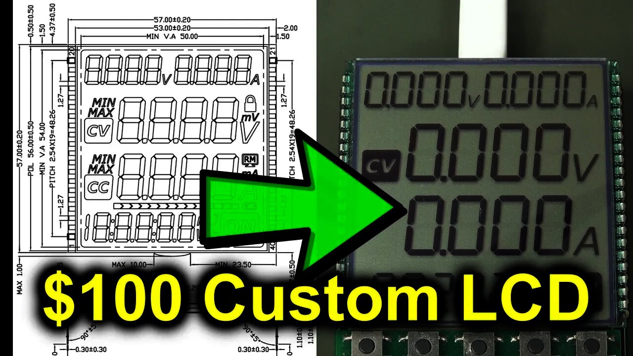 EEVblog #1105 - $100 Custom LCD Design - Part 3