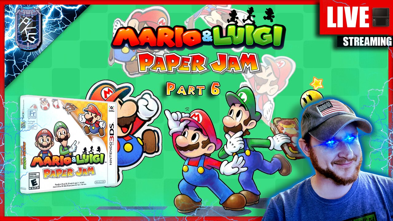 Part 6 Pups! | FIRST TIME! | Mario & Luigi: Paper Jam | 3DS | !Subscribe & Follow!